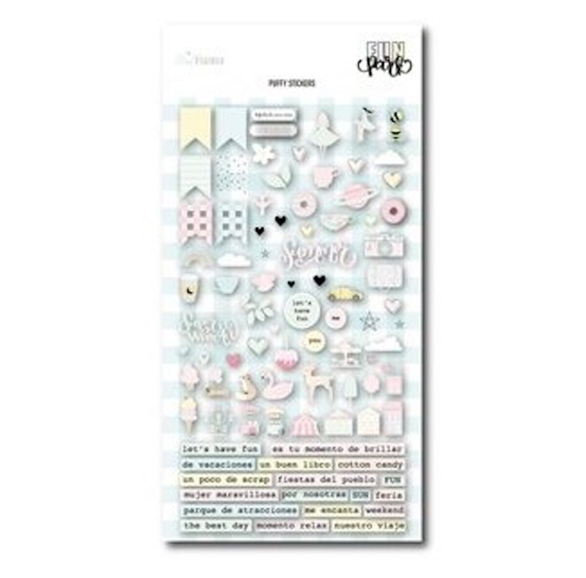 Pegatinas Puffy Fun Park - The Mint Feather