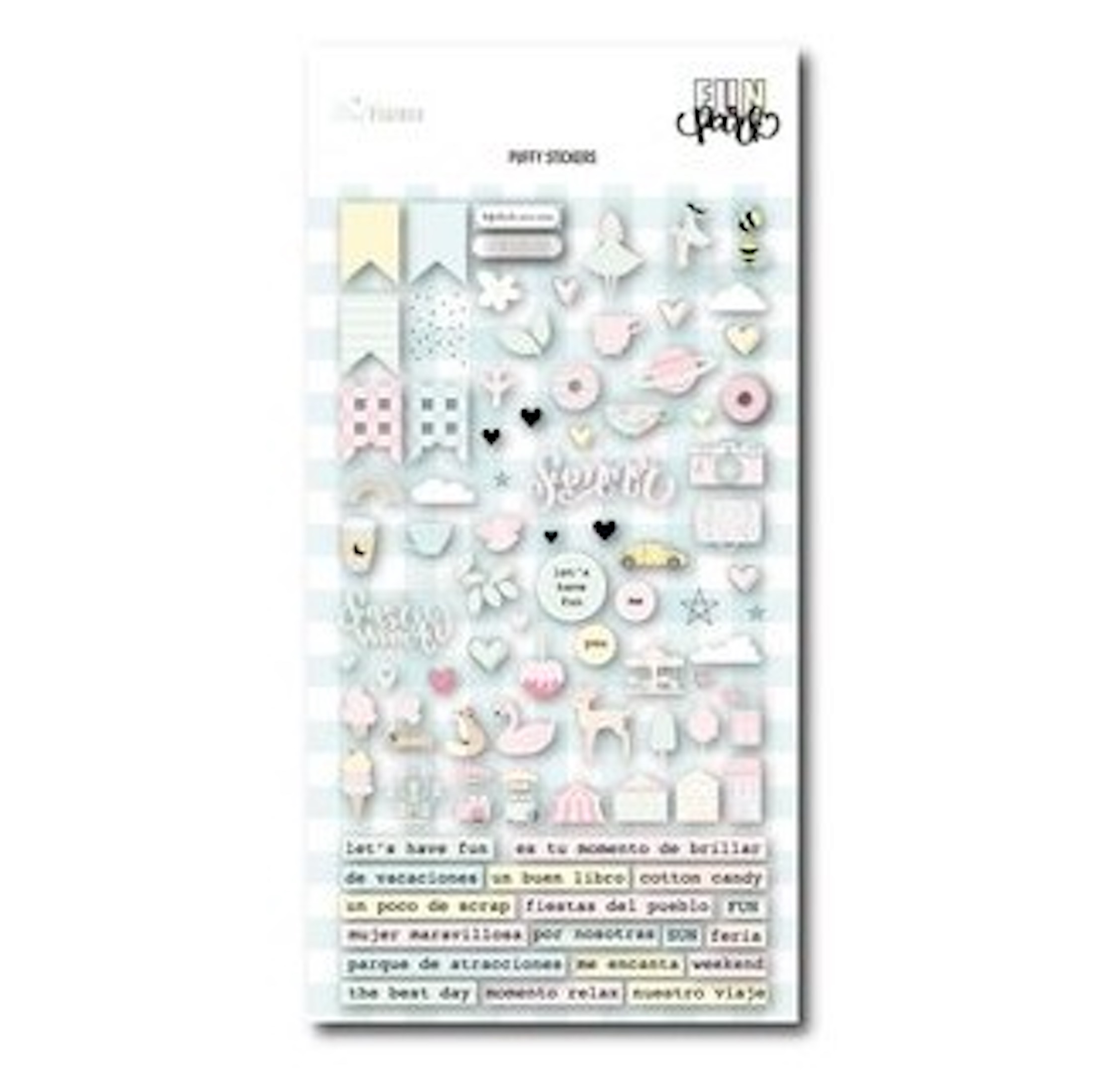 Pegatinas Puffy Fun Park - The Mint Feather