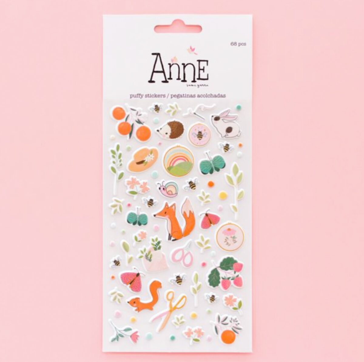 Pegatinas Puffy Ilustraciones ANNE - Basic Crea