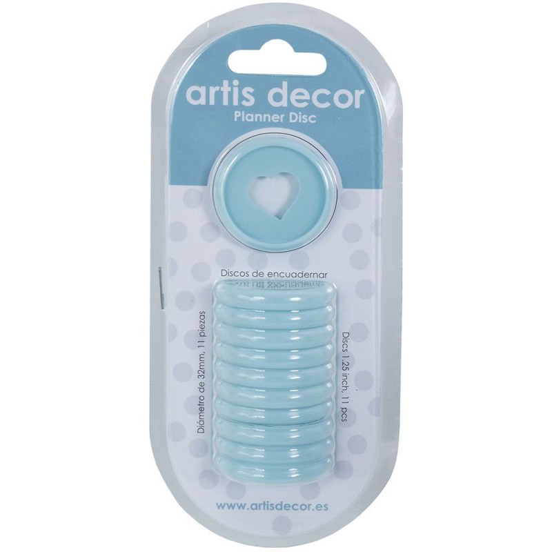 11 Discos para Planners menta- ArtistDecor