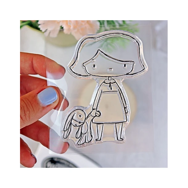 Sello Peluche Patio - Alúa Cid