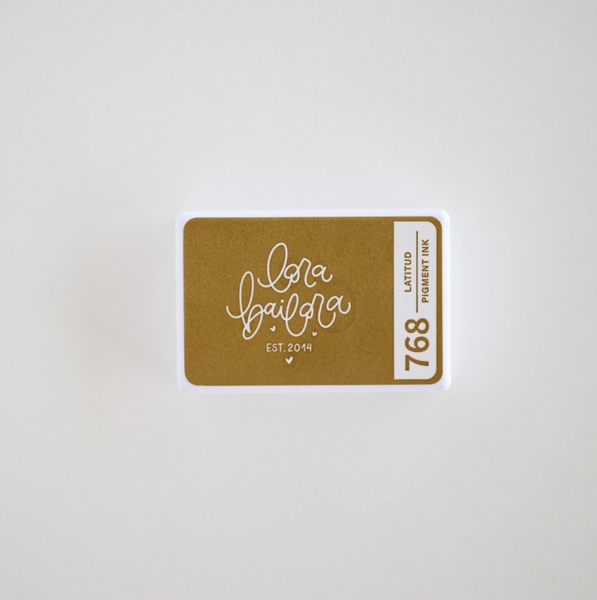 Tinta de Pigmento - 768 Latitud - Lora Bailora