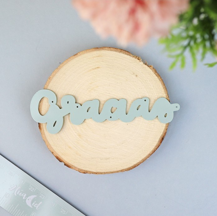 Troquel Gracias - Alúa Cid