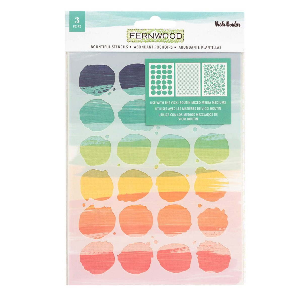 Stencil Fernwood - Vicki Boutin
