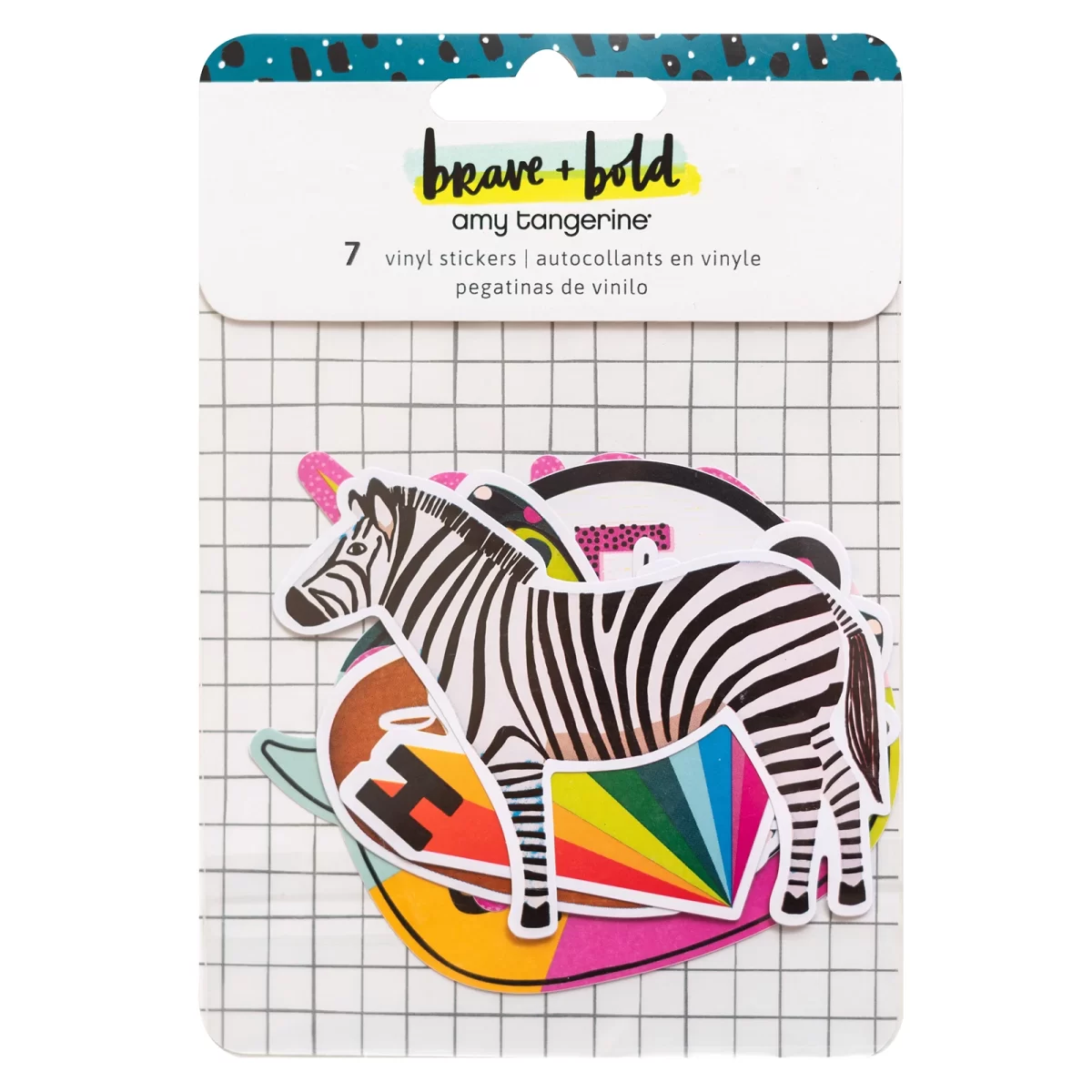 Stickers Vinilo Brave Bold - Amy Tangerine