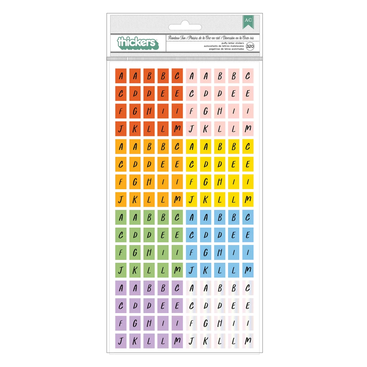 Thickers abecedario Kid at Heart - AC