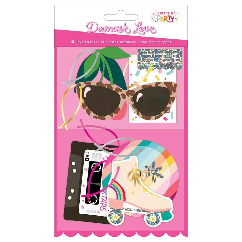 Tags Life´s a Party - Damask love