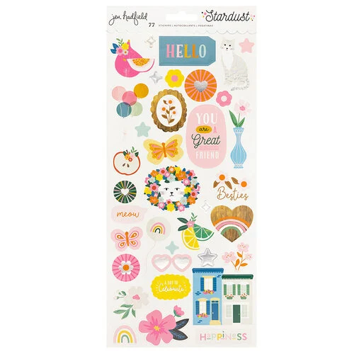 Cardstock Stickers Stardust - Jen Hadfield