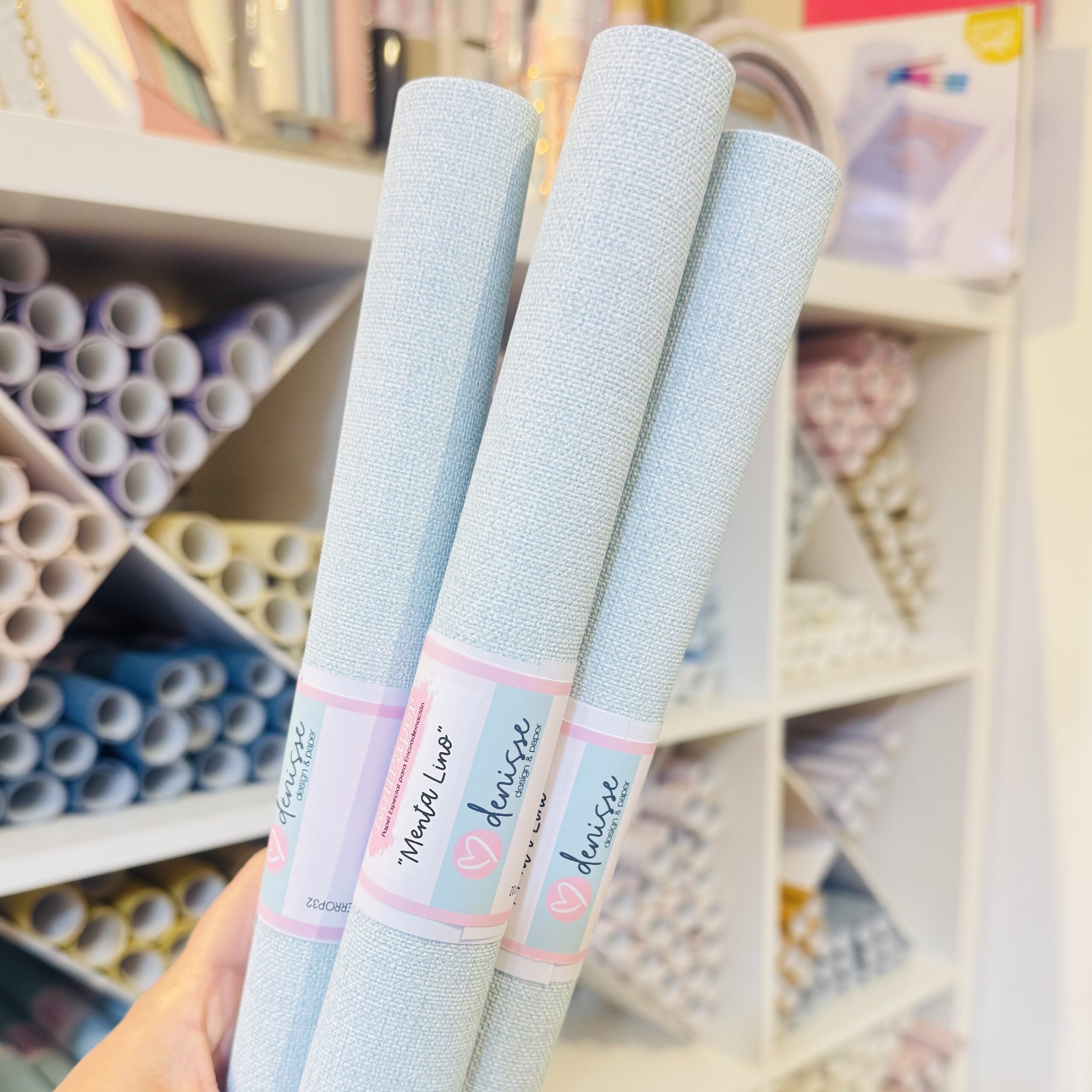 RollPaper - Menta Lino