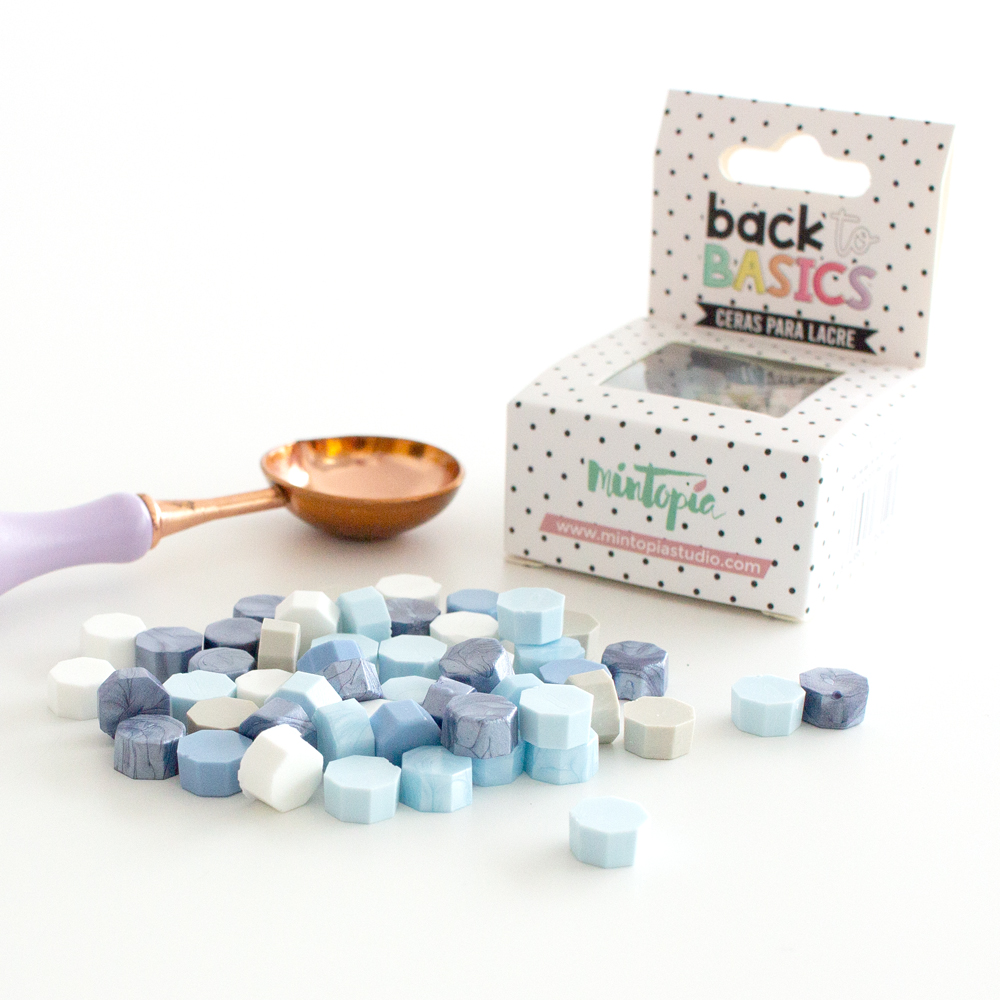 Set perlas de lacre LAVANDER Back to Basic de Mintopía