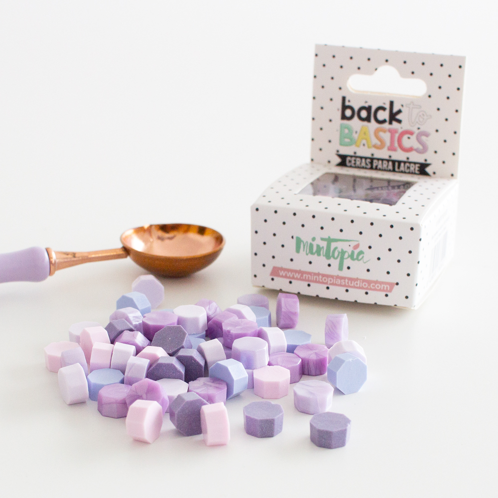 Set perlas de lacre LILAC Back to Basic - Mintopía