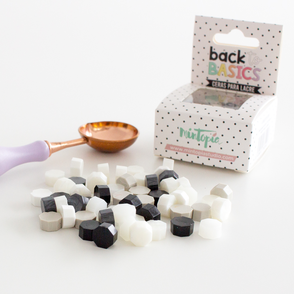 Set perlas de lacre NIGHT Back to Basic de Mintopía