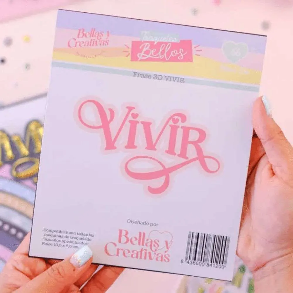 Troquel Vivir - Bellas y creativas