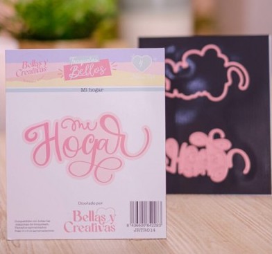 Troquel Mi Hogar - Bellas y Creativas