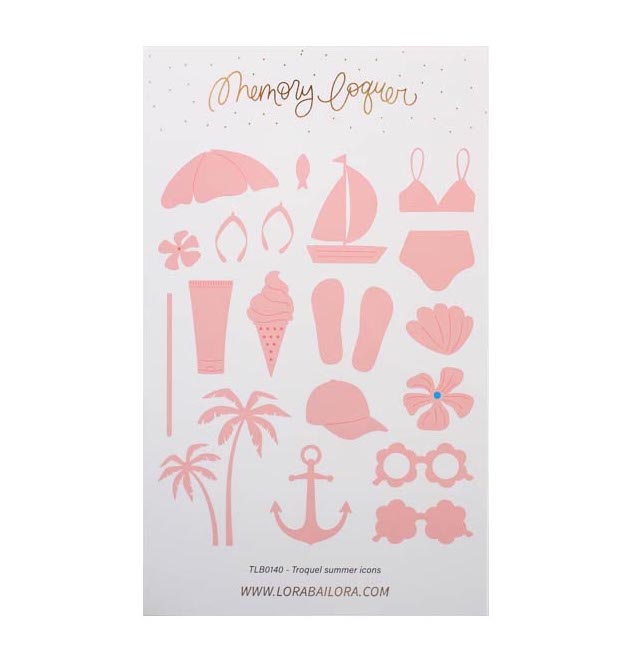 Troquel Summer Icons