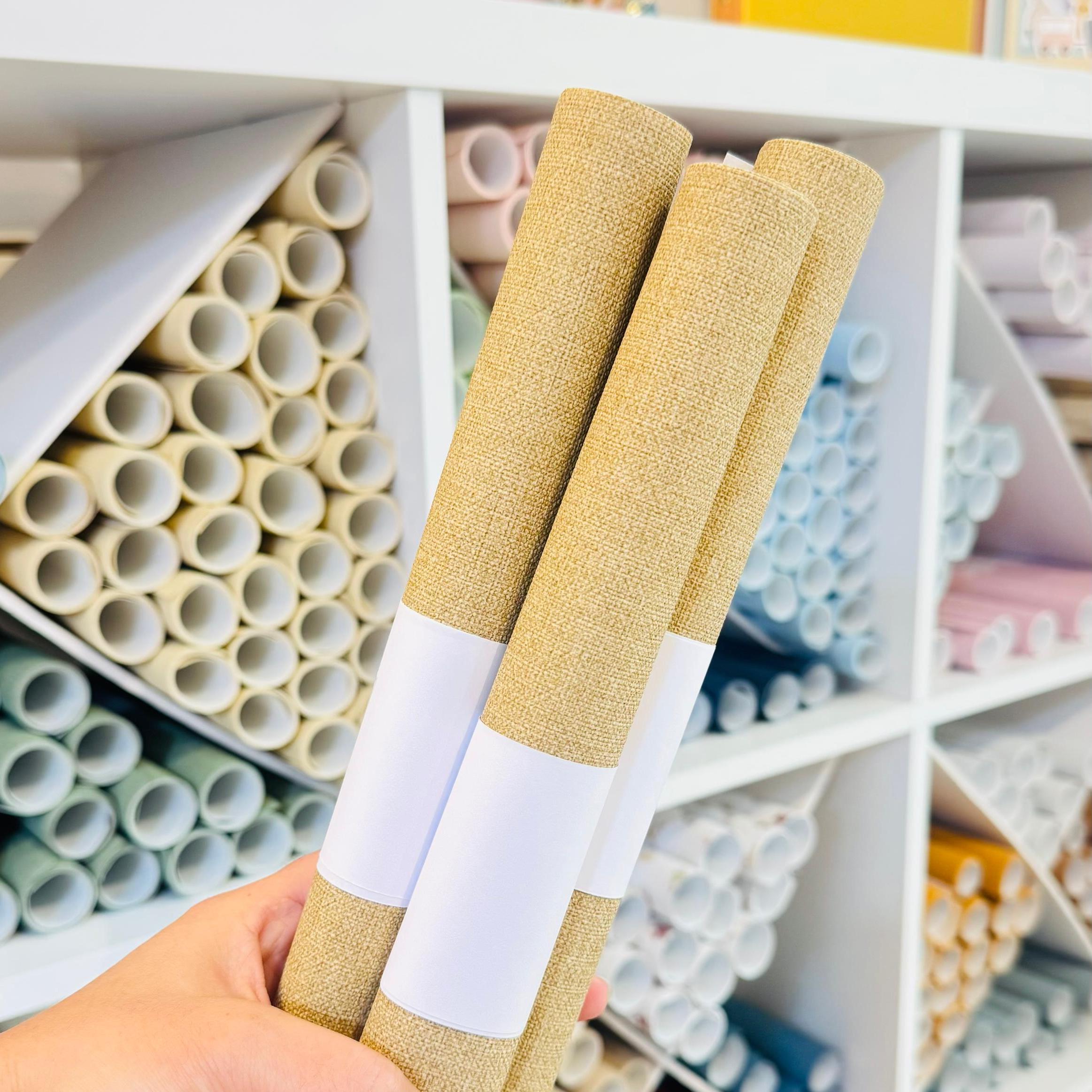 RollPaper - Ocre Lino