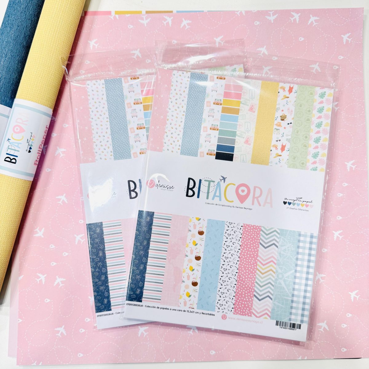 Bitácora, papeles A5, Denisse