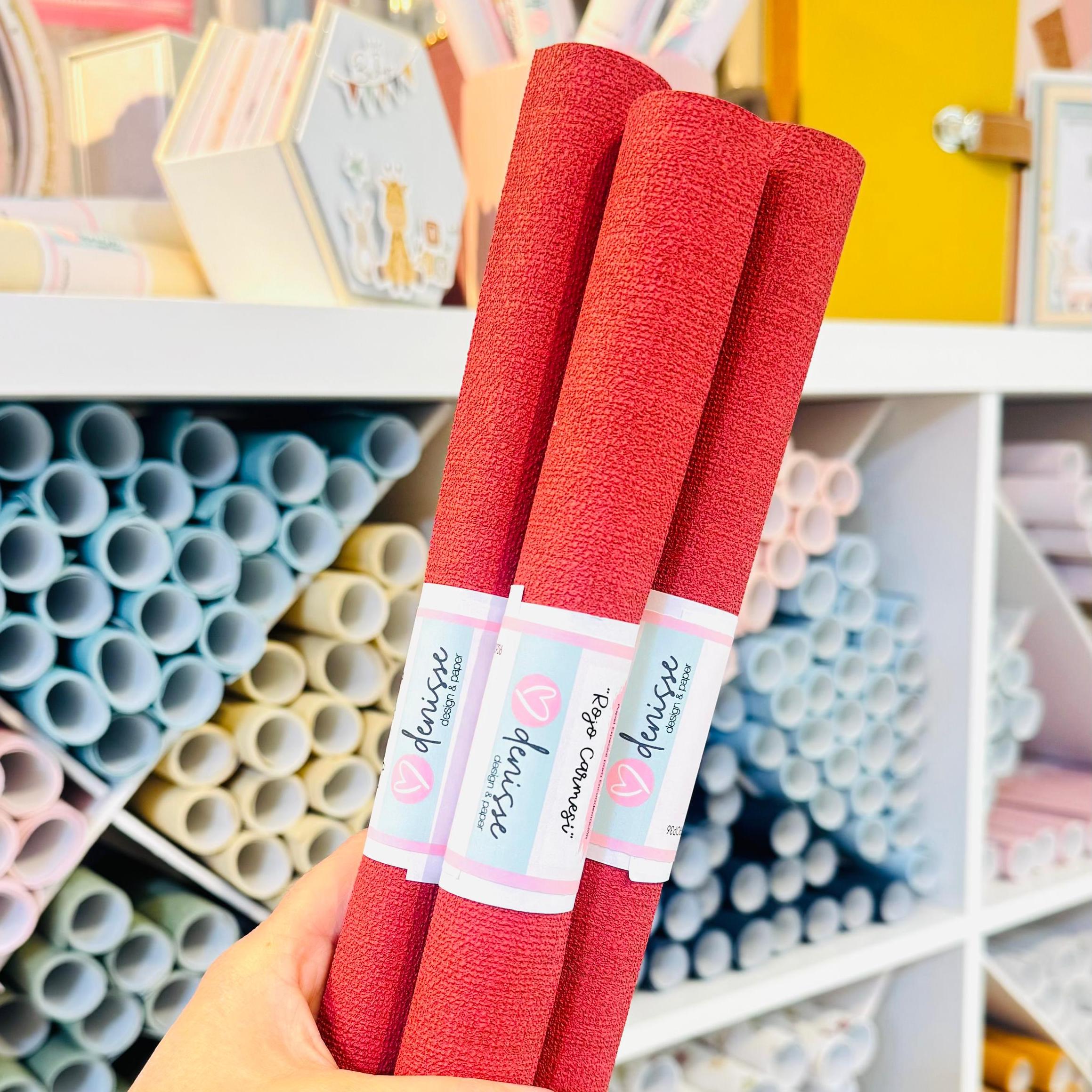 RollPaper - Rojo Carmesí