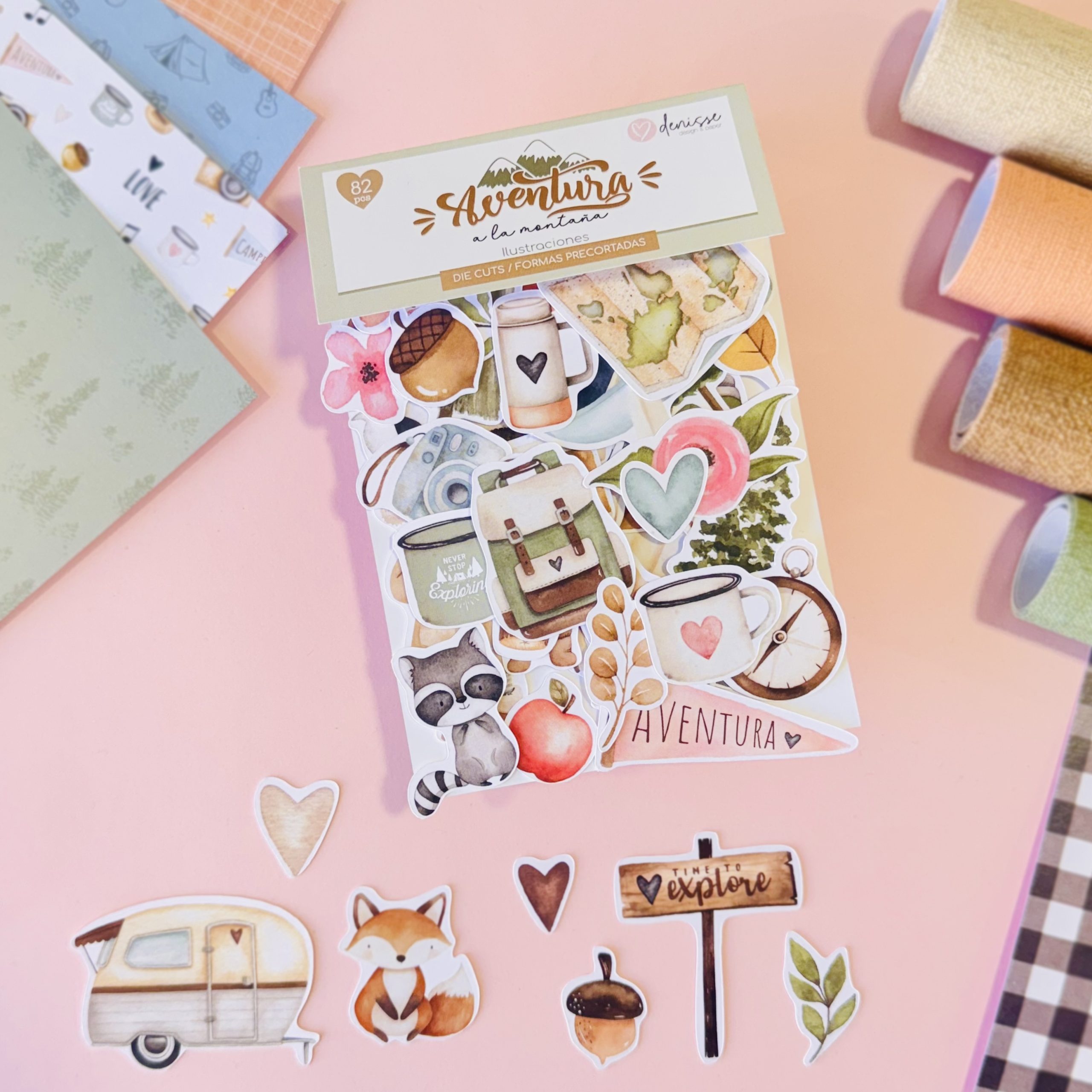 Die Cut "Aventura a la Montaña" – Denisse Reynaga