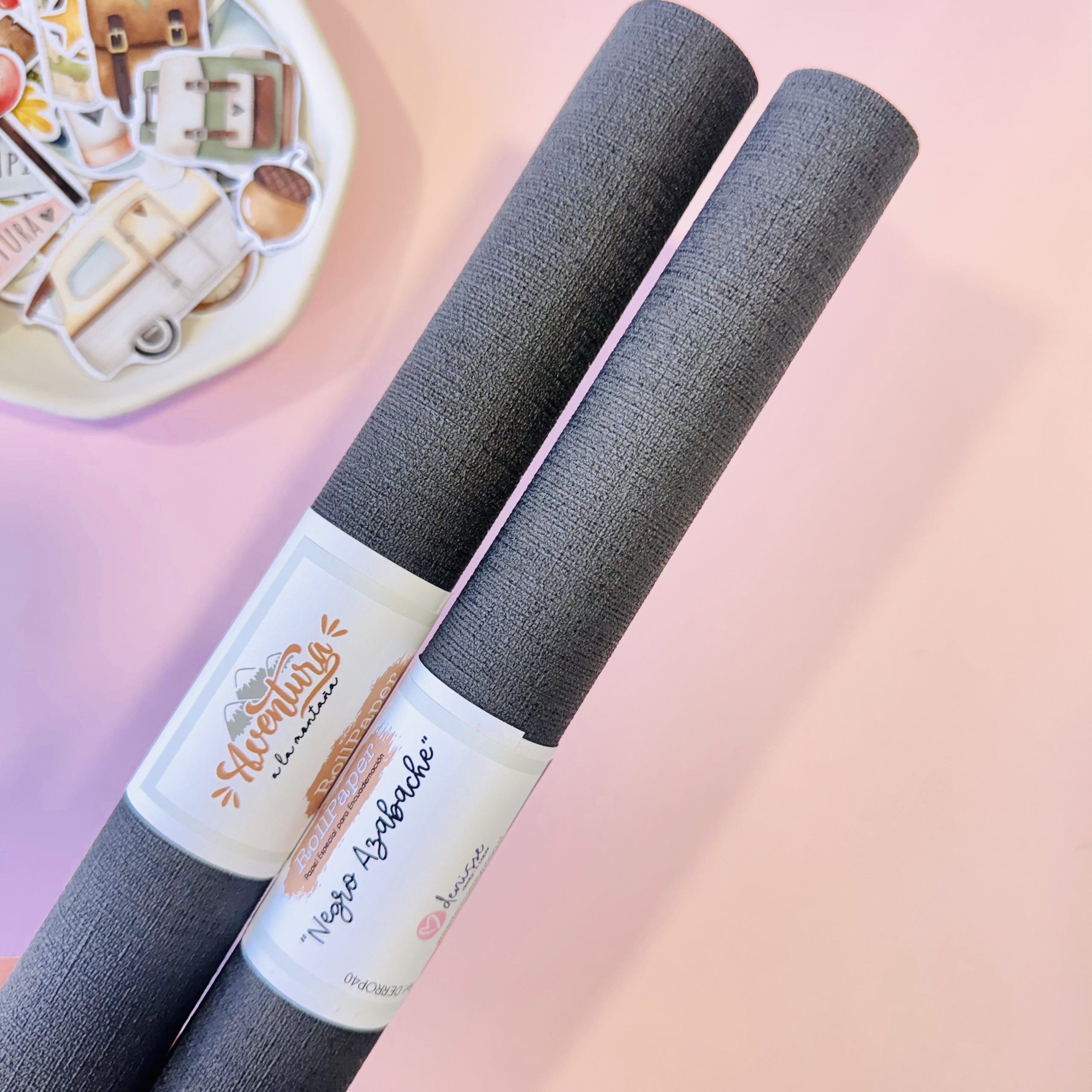 RollPaper - Negro Azabache