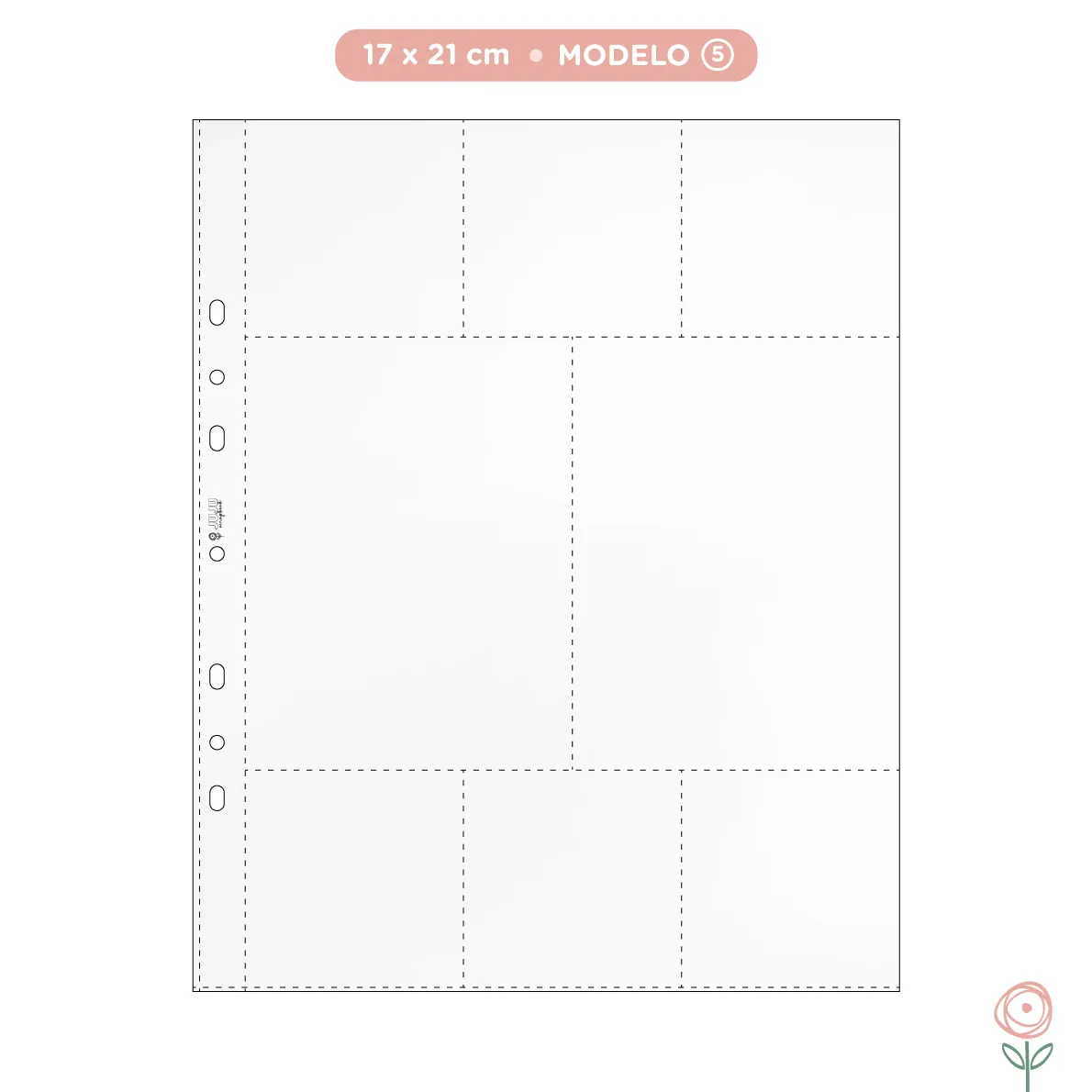 Fundas 17x21cm - Modelo 5 - JuJu Scrapbook