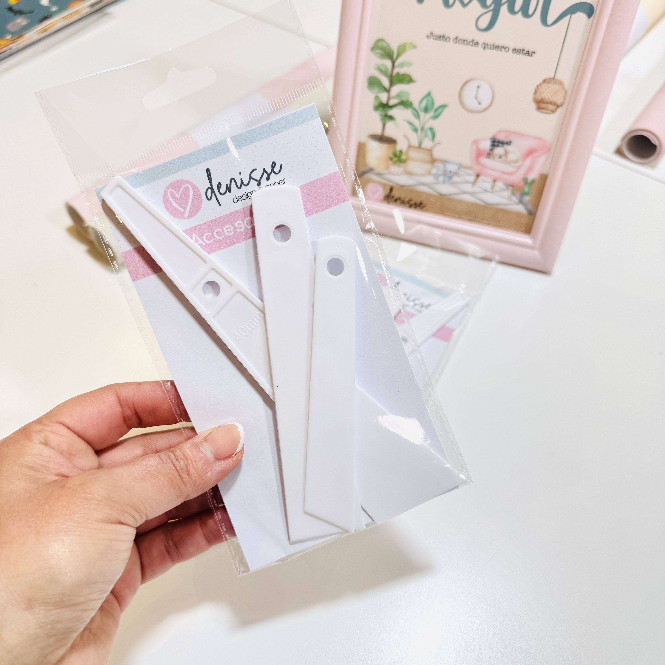 Espatulas para Pegamento- 3 unid.