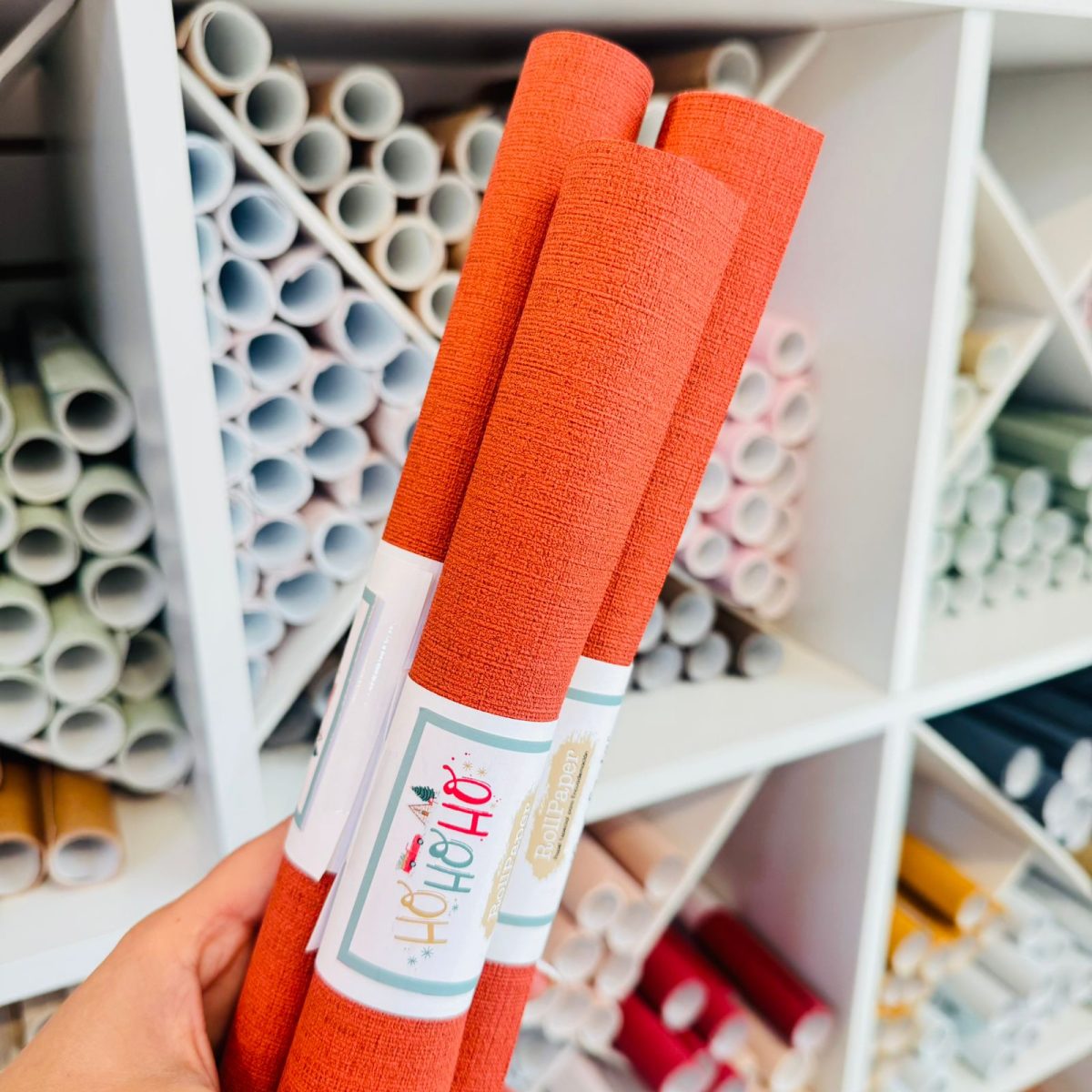 Roll Paper - Rojo Santa