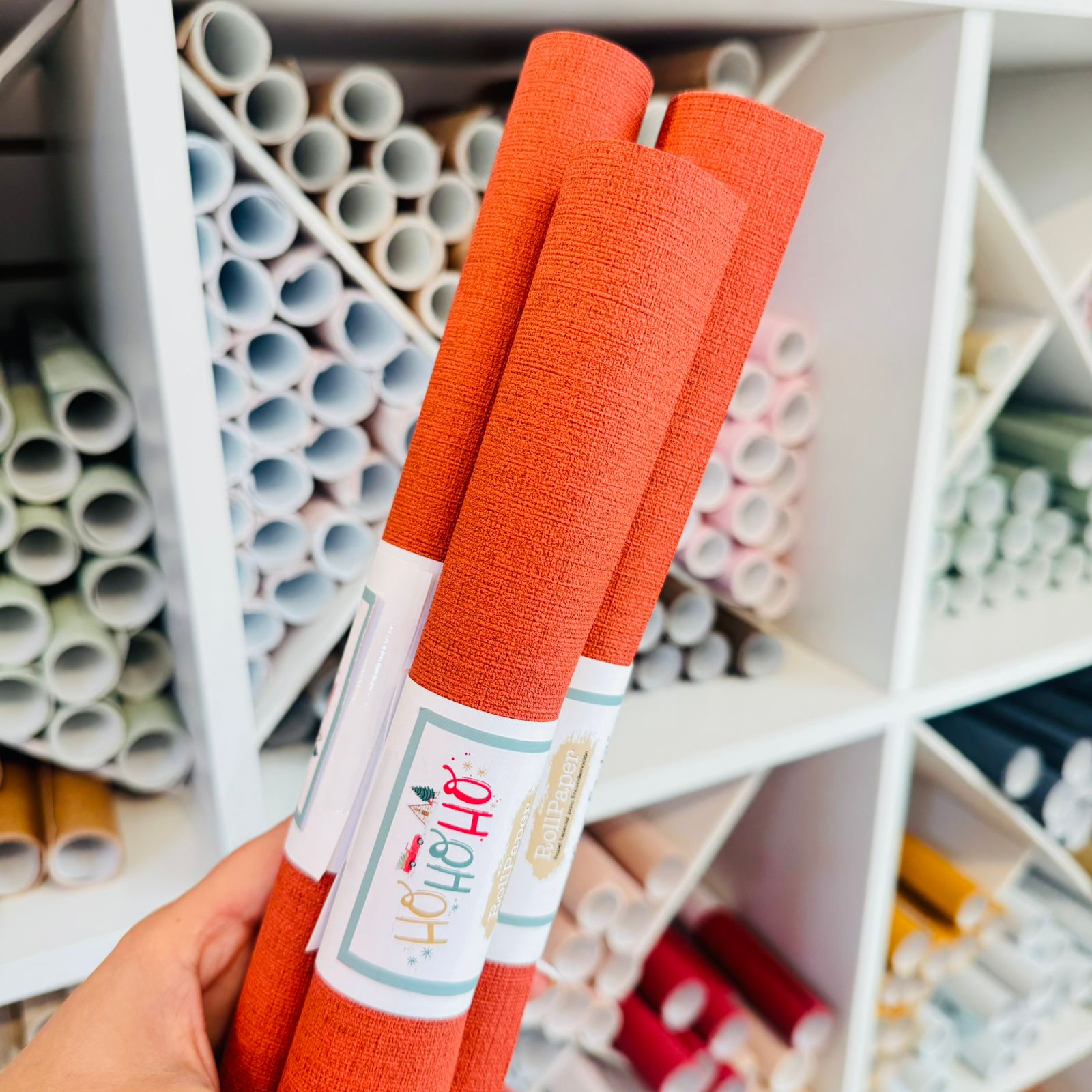 Roll Paper - Rojo Santa
