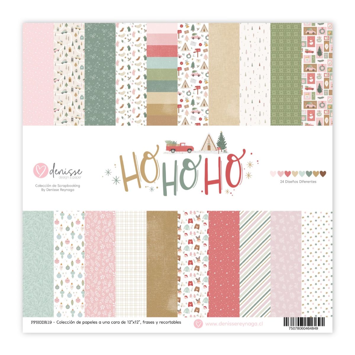 HO HO HO! Colección 25 papeles - Denisse