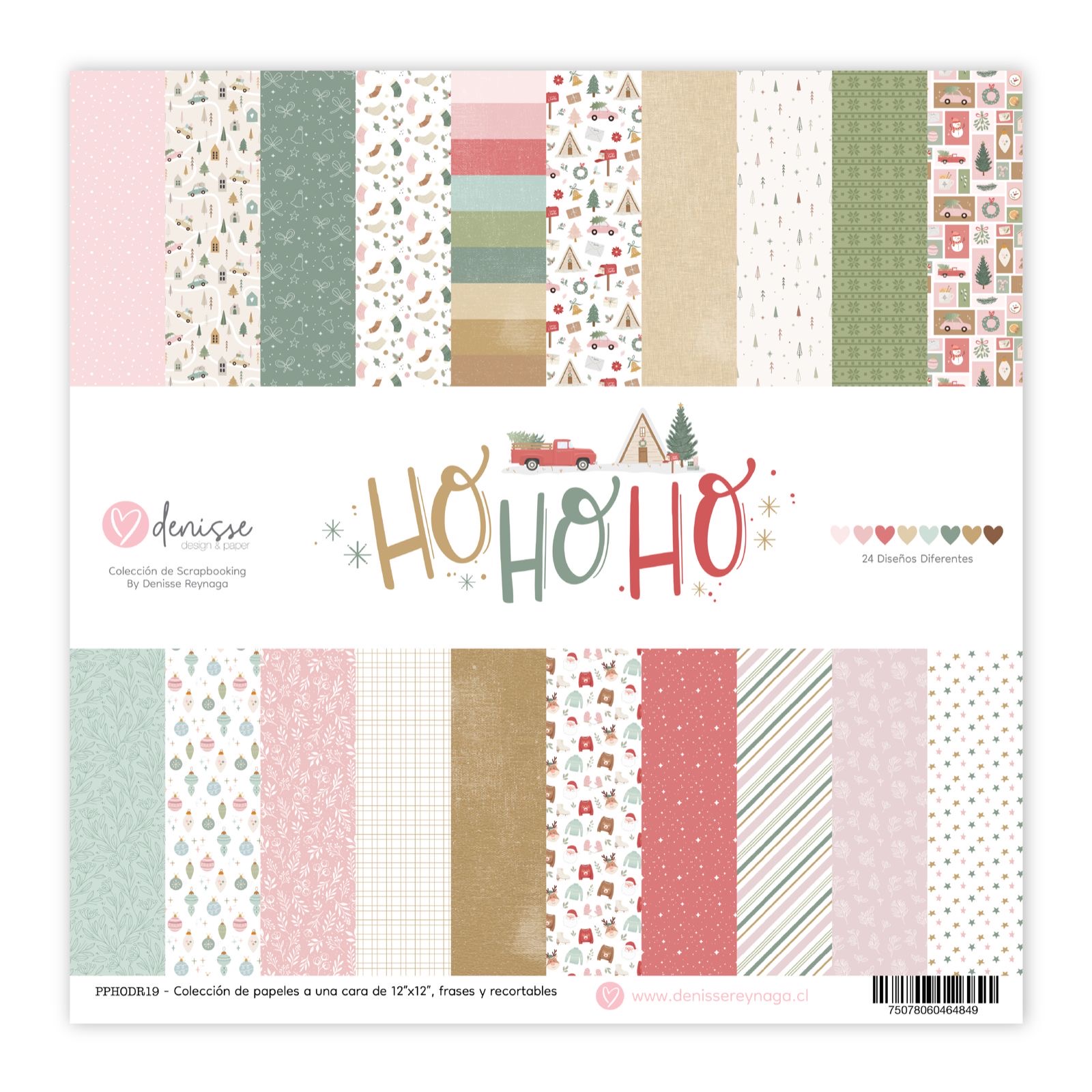 HO HO HO! Colección 25 papeles - Denisse