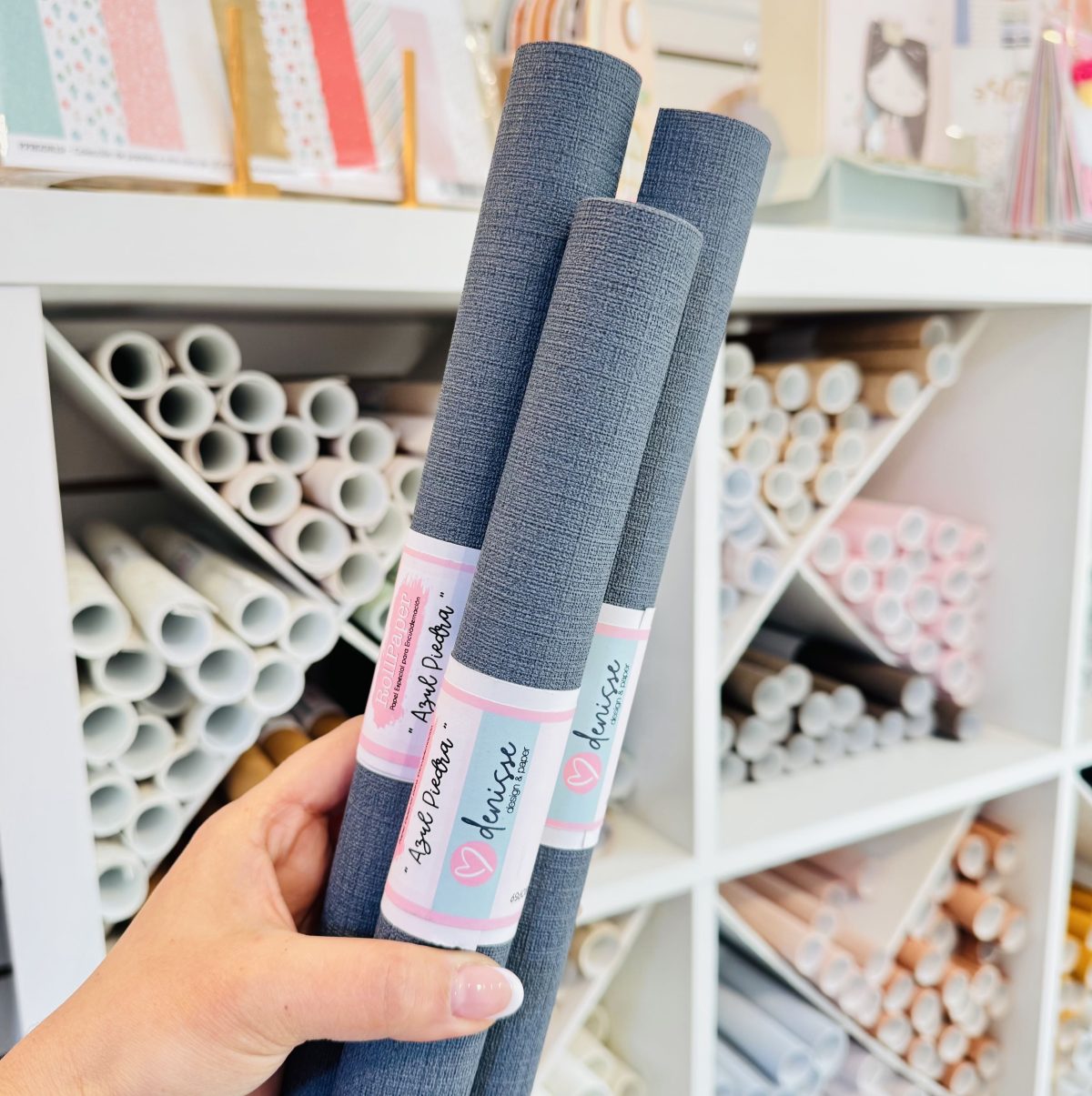 RollPaper - Azul piedra