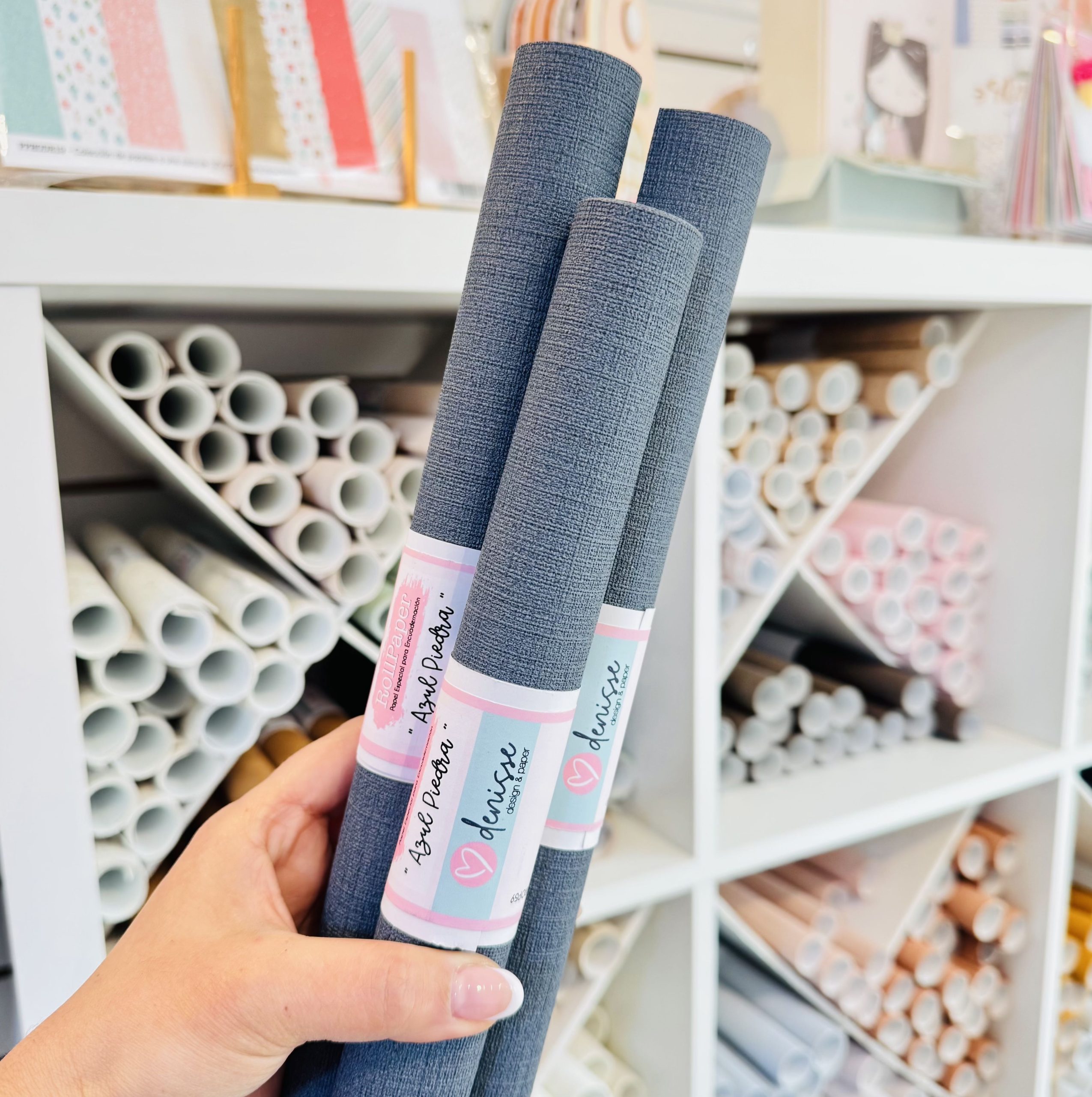 RollPaper - Azul piedra