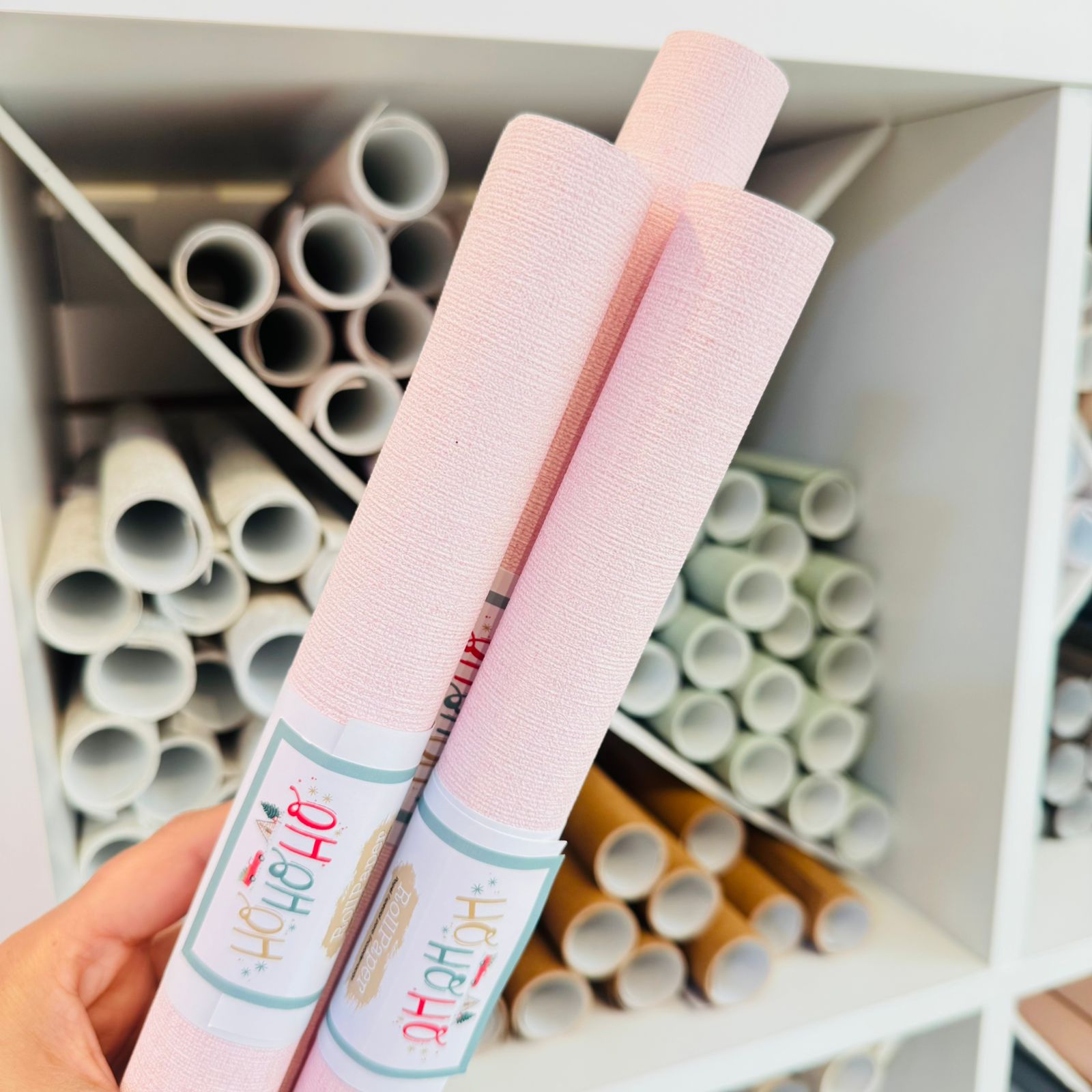 Roll Paper - Rosa Caramelo