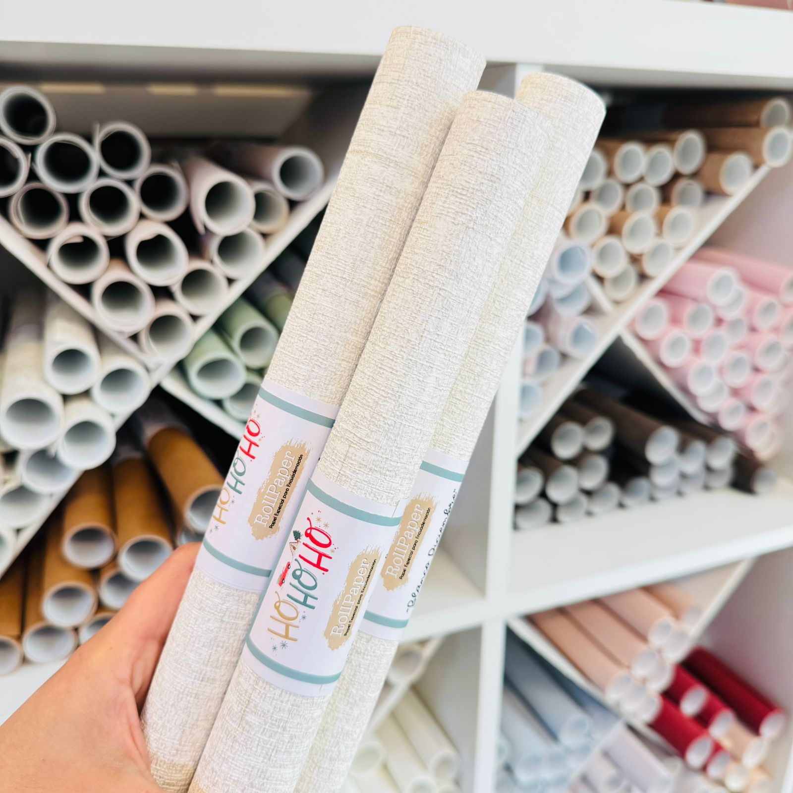 Roll Paper - Blanco Diciembre