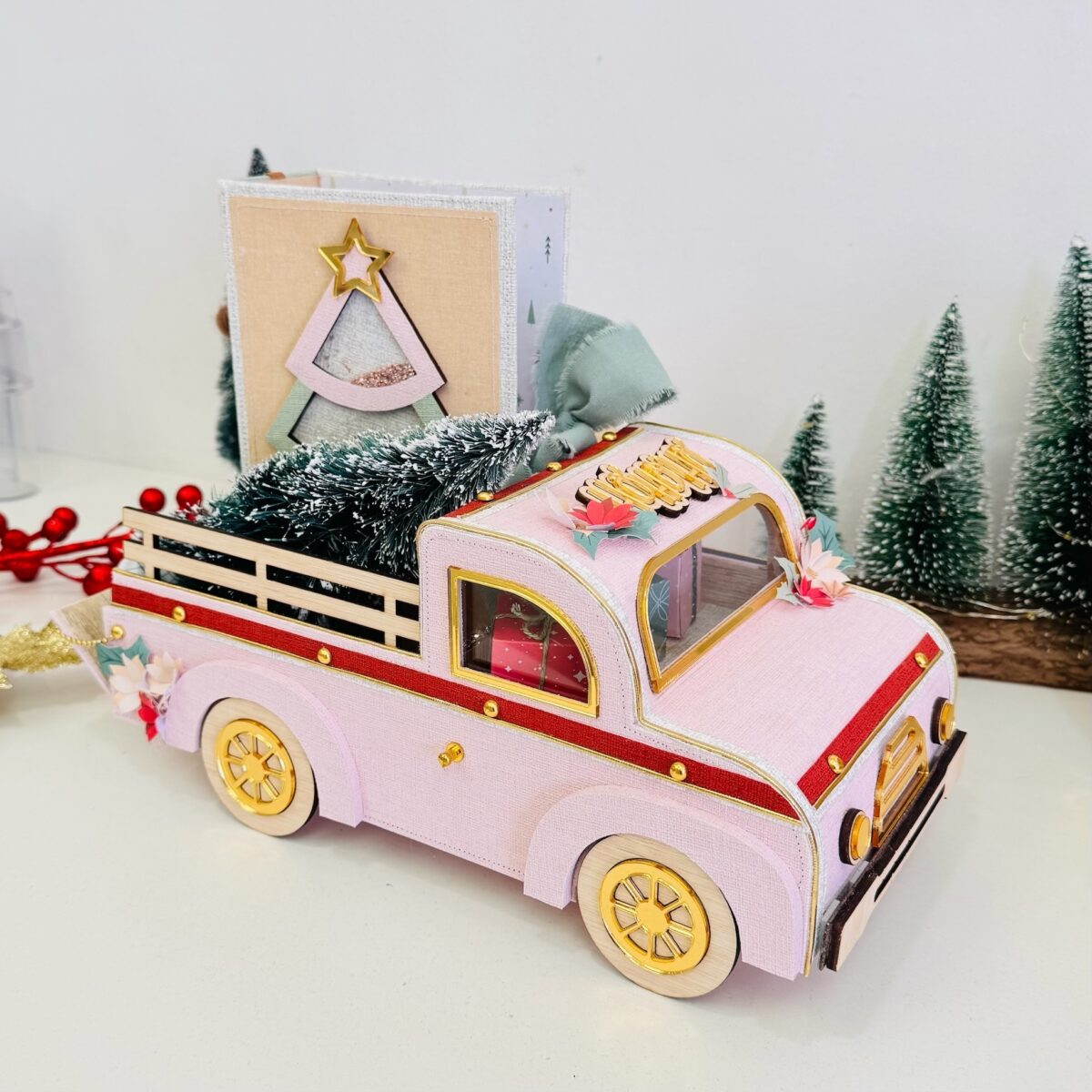 Solo Estructura + metacrilato Camioneta Pick Up, videos + patrones