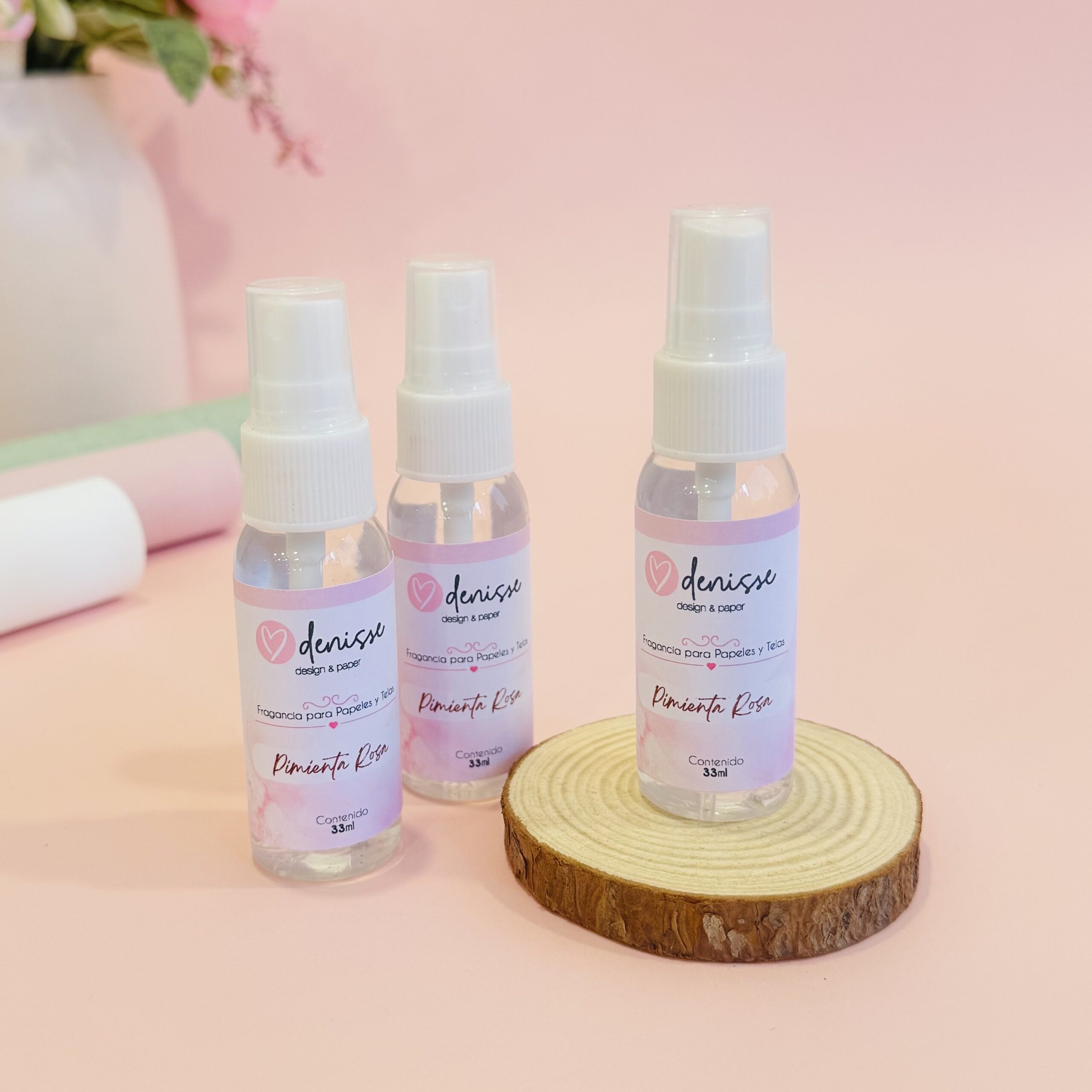 Fragancia para papeles y telas Pimienta Rosa