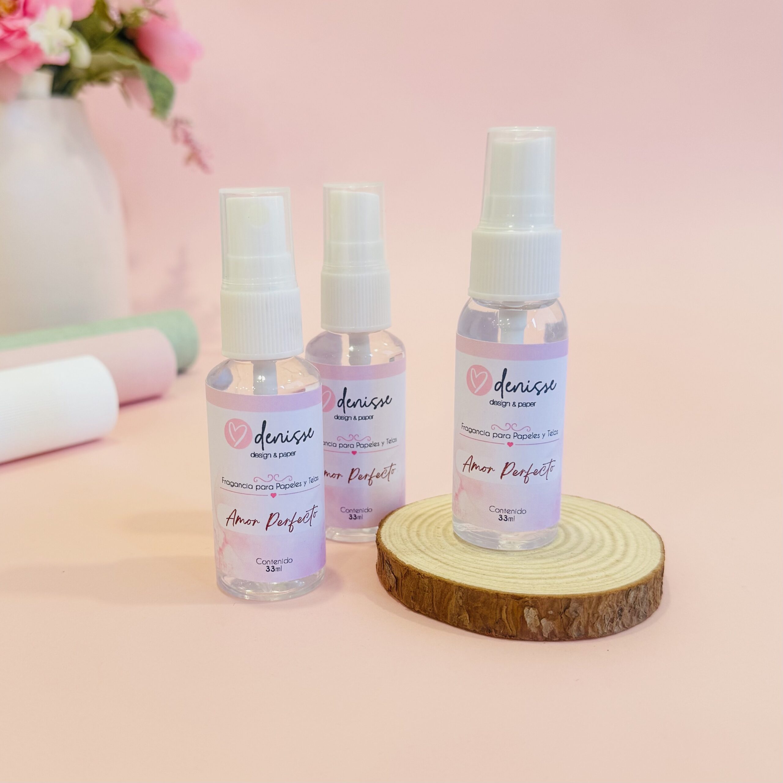 Fragancia para papeles y telas Amor Perfecto