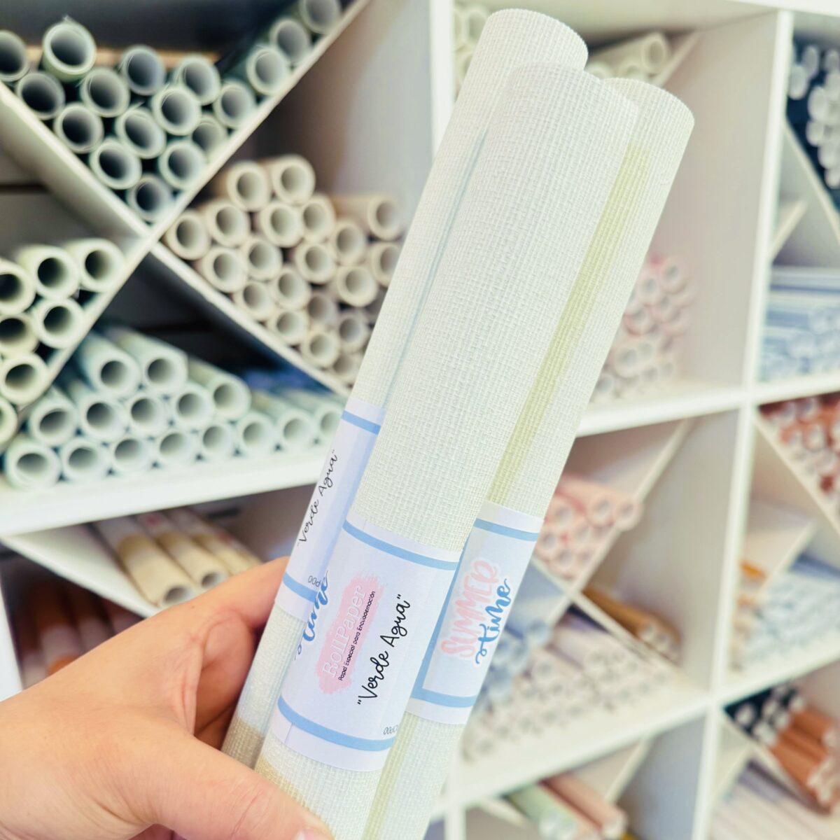 - RollPaper - Verde Agua Summer