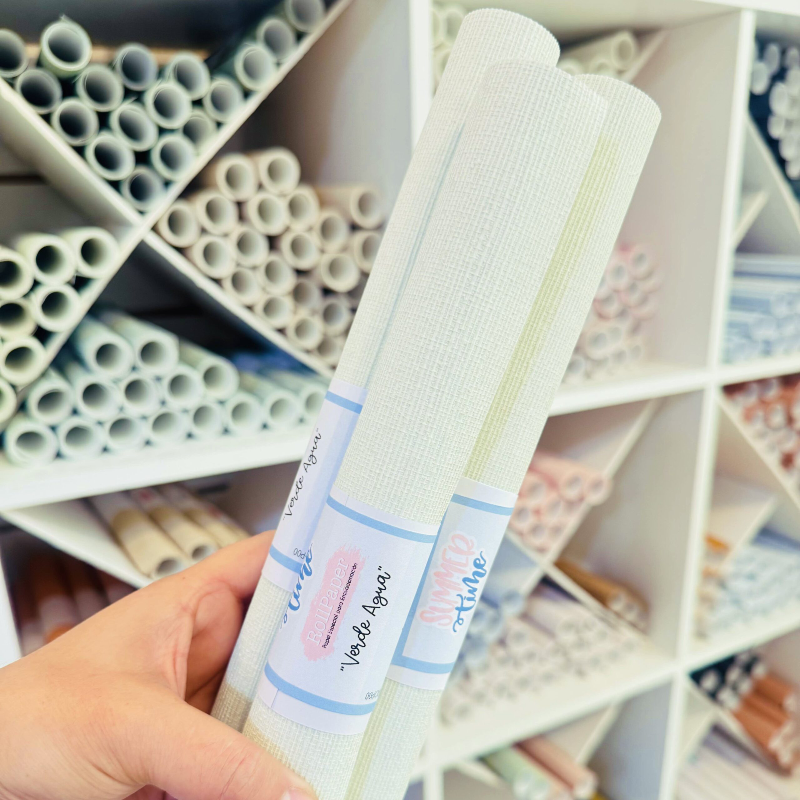 - RollPaper - Verde Agua Summer