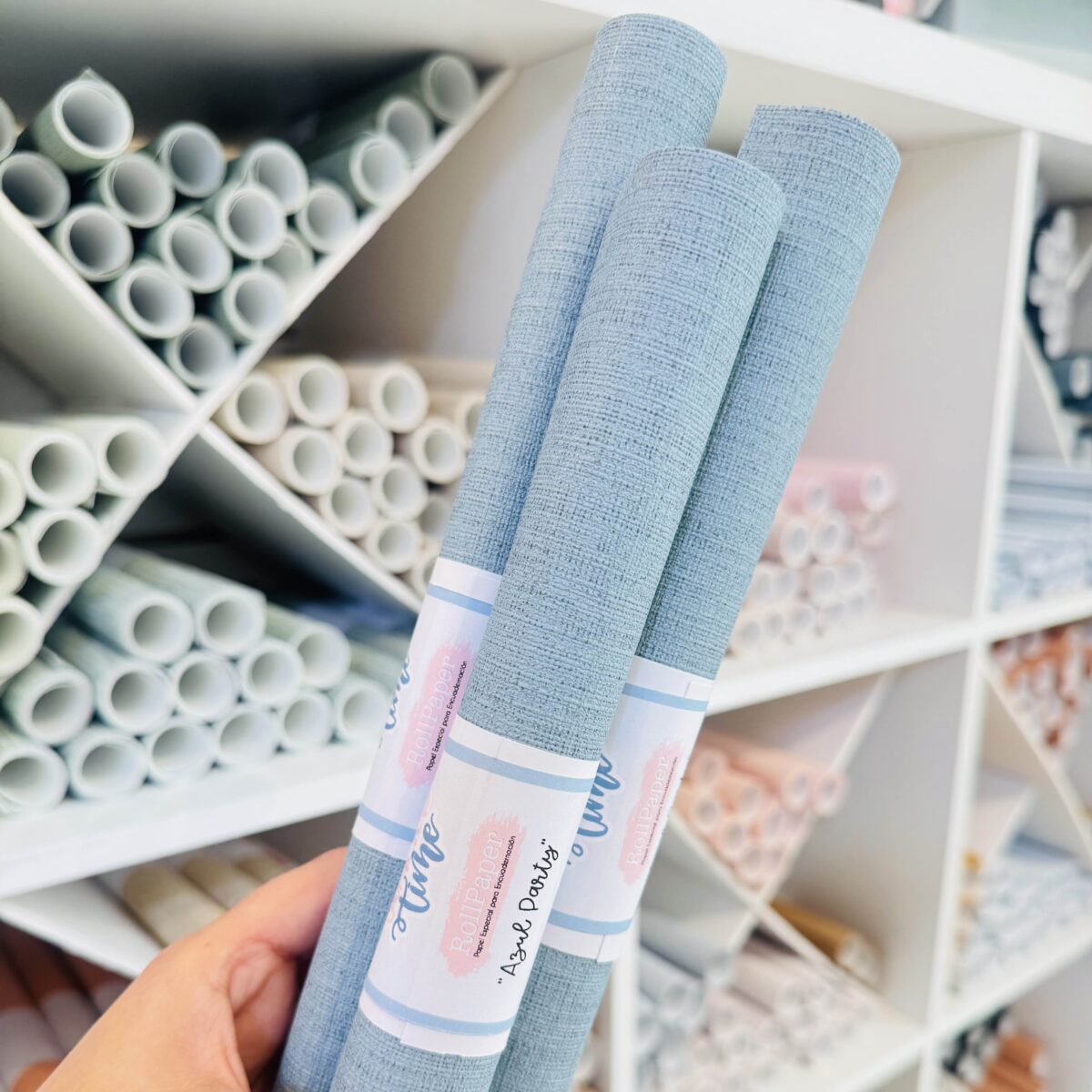 - RollPaper - Azul Party