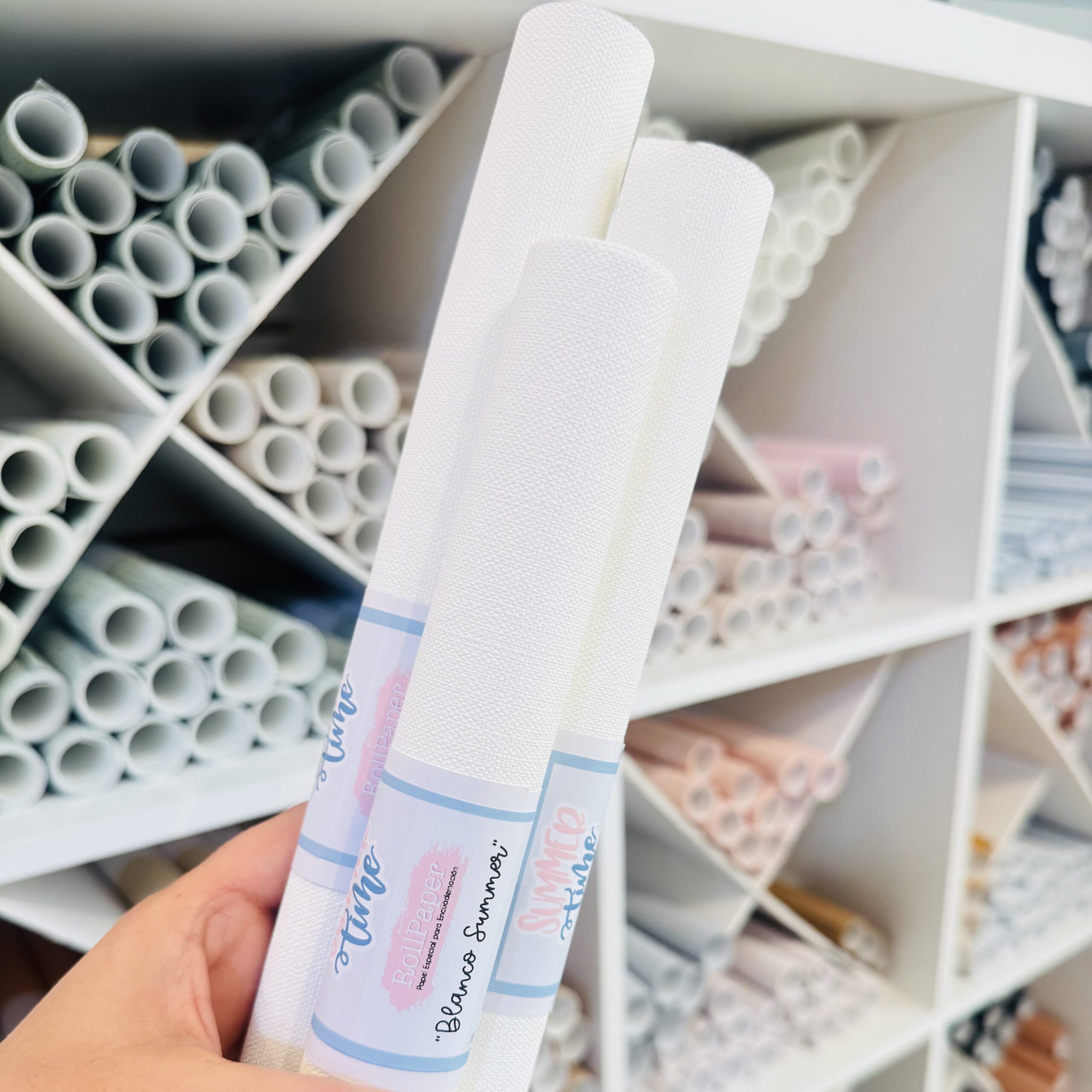 - RollPaper - Blanco Summer