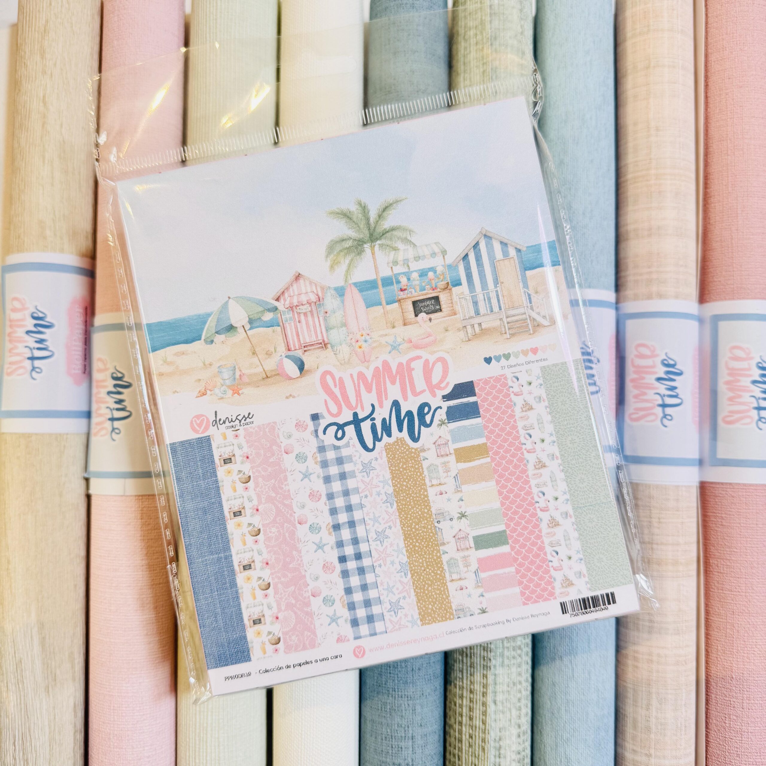 - Colección Mini Summer Time! 27 papeles – Denisse