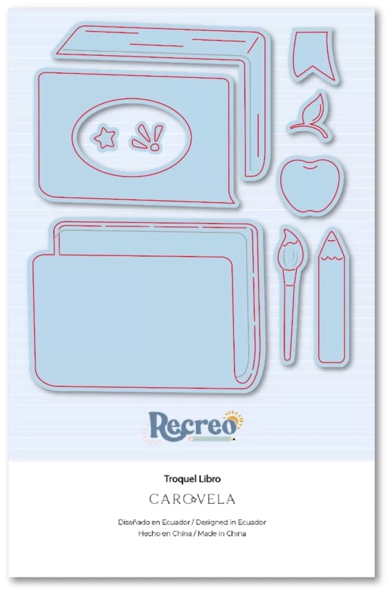 Troquel Libro - Caro Vela