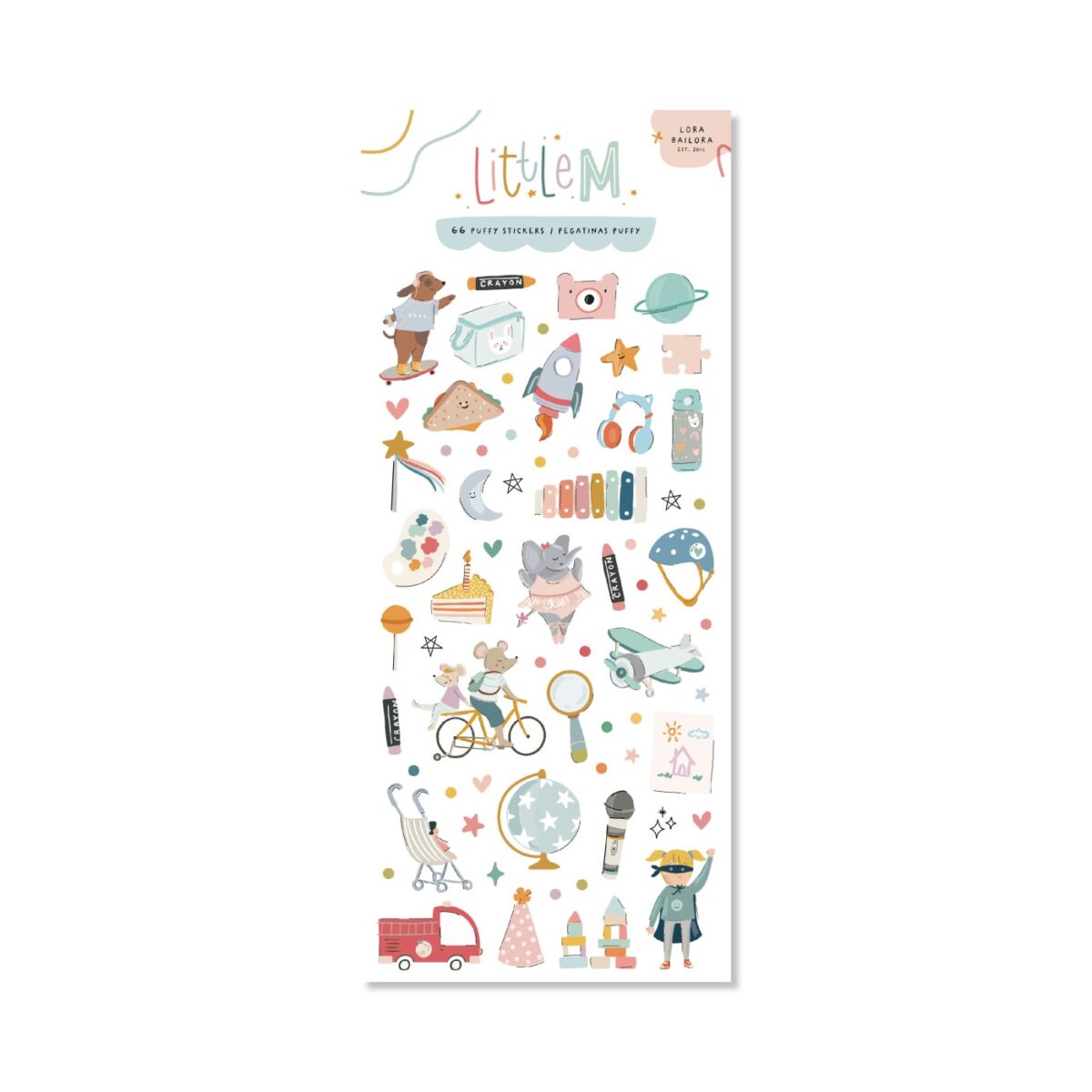 Puffys ilustraciones LITTLE M - Lora Bailora